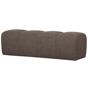 Mojo Bankje 160Cm Boucle Bruin Melange