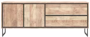 Trapani dressoir 200 cm - 2-deuren + 2-laden