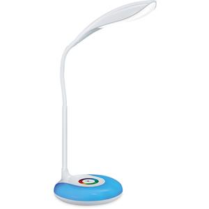 BES LED LED Bureaulamp - Brinton - 5W 400lm - Helder/Koud Wit 5000K + RGB - Dimbaar - Wit