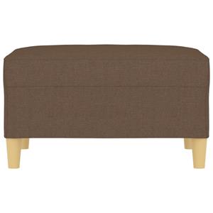 vidaXL Voetenbank 70x55x41 cm stof bruin