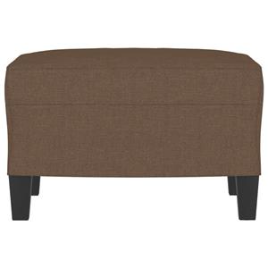 vidaXL Voetenbank 60x50x41 cm stof bruin