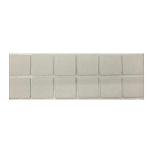 Furniture Legs Europe Plakvilt wit vierkant 5 bij 5 cm en hoogte 0,35 cm van vilt - 8 stuks