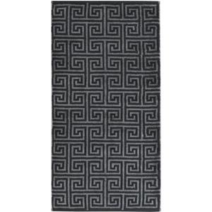 Cawö Cawo Noblesse Elegance Allover print Gastendoekje 30/50 zwart