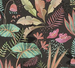 Livingwalls Famous Garden - Zwart - Planten - 393481