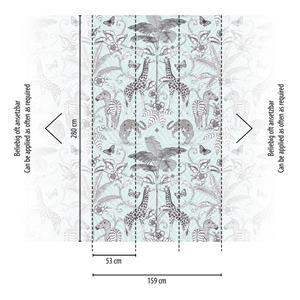 Livingwalls The Wall II - Zwart - Safari - 392051