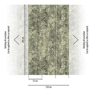 Livingwalls The Wall II - Groen - Floral - 393131