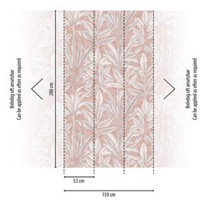 Livingwalls The Wall II - Rose - Planten Behang - 393161
