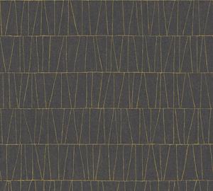 AS Creation Jade 2 - Zwart - Metallic - 395063
