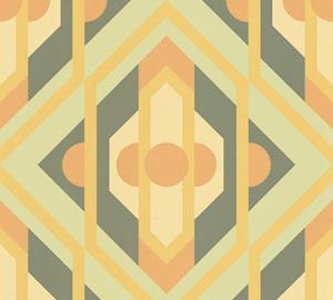 AS Creation Retro Chic - Groen - Retro - 395312