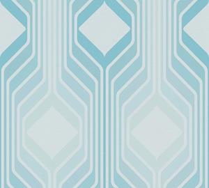 AS Creation Retro Chic - Blauw - Retro - 395321