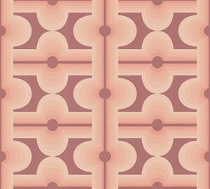 AS Creation Retro Chic - Rood - Retro - 395332