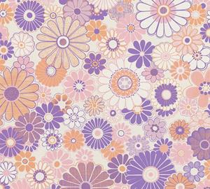 AS Creation Retro Chic - Lila - Retro - 395351