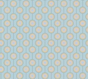 AS Creation Retro Chic - Turquoise - Retro - 395374