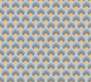 AS Creation Retro Chic - Blauw - Retro - 395383