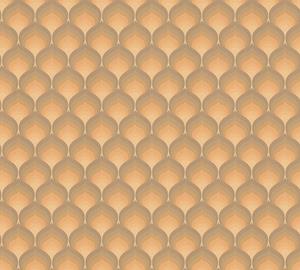 AS Creation Retro Chic - Bruin - Retro - 395384