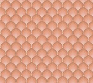 AS Creation Retro Chic - Oranje - Retro - 395385