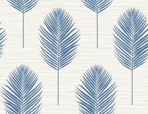 Dutch Wallcoverings Inlay Bali Fern Beige/Blue