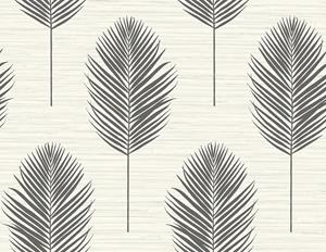 Dutch Wallcoverings Inlay Bali Fern Beige/Black