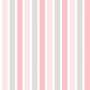 Dutch Wallcoverings Joy - Strepen - Roze/Grijs