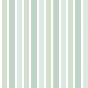 Dutch Wallcoverings Joy - Strepen - Groen/Wit