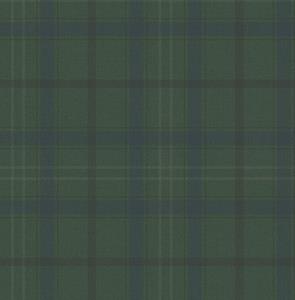 Dutch Wallcoverings Sauvage Ruit - Groen/Blauw
