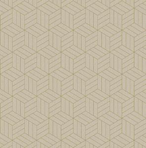 Dutch Wallcoverings Euphorie - Dessin - Grijs/Goud
