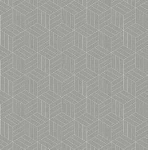 Dutch Wallcoverings Euphorie - Dessin - Grijs/Zilver