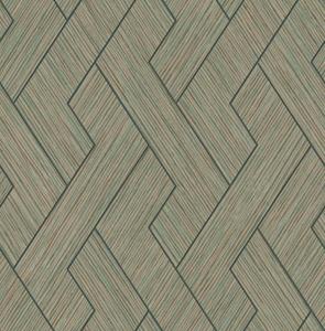 Dutch Wallcoverings Arber - Ember Emerald/Gold - Groen/Goud