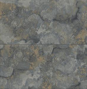 Dutch Wallcoverings Arber - Aria Slate - Grijs/Goud
