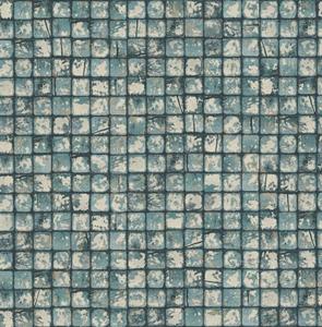 Dutch Wallcoverings Arber - Kingsley Indigo - Blauwgroen