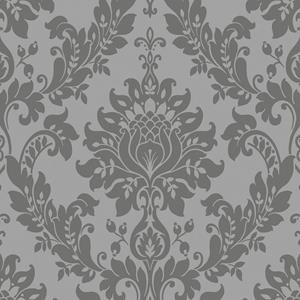 Dutch Wallcoverings Eleganza - Clara Grey - Grijs