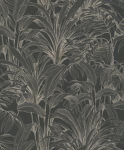 Dutch Wallcoverings Asperia - Aliare - Zwart/Zilver