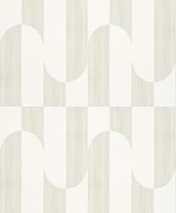 Dutch Wallcoverings Asperia - Gael - Wit/Zilver