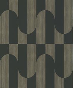 Dutch Wallcoverings Asperia - Gael - Zwart/Goud