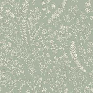 Dutch Wallcoverings Asperia - Astrid Trail - Groen/Wit