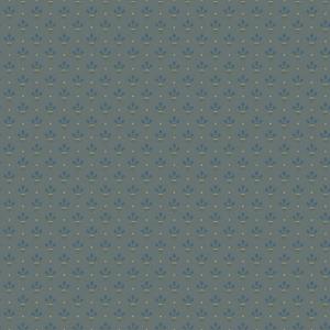 Dutch Wallcoverings Apelviken - Lilja Blue - Blauw