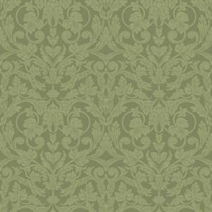 Dutch Wallcoverings Ekbacka - Rosali Green - Groen