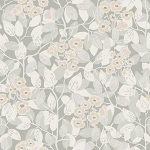 Dutch Wallcoverings Lina - Henni Grey - Grijs