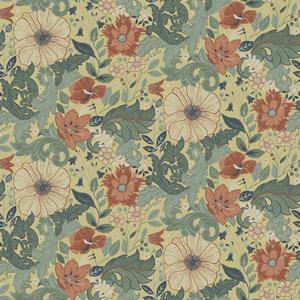 Dutch Wallcoverings Angas - Victor Yellow - Geel