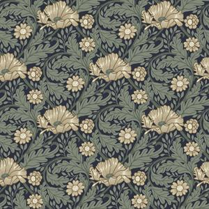 Dutch Wallcoverings Angas - Esther Black - Zwart