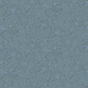 Dutch Wallcoverings Angas - Wilma Blue - Blauw