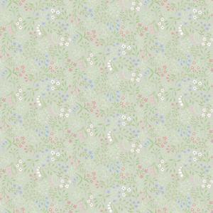 Dutch Wallcoverings Angas - Marie Light Green - Groen