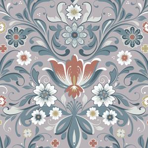 Dutch Wallcoverings Sunnano - Östanskär Beige/Blue - Beige/Blauw