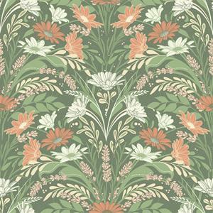 Dutch Wallcoverings Sunnano - Värmdö Green - Groen
