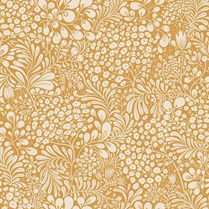 Dutch Wallcoverings Lina II - Siv Dark Yellow - Geel