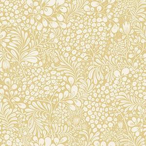 Dutch Wallcoverings Lina II - Siv Light Yellow - Geel