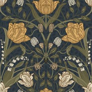Dutch Wallcoverings Gronhaga - Filippa Blue - Blauw