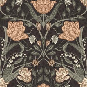 Dutch Wallcoverings Gronhaga - Filippa Brown - Bruin