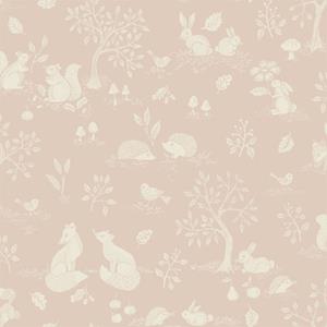 Dutch Wallcoverings Gronhaga - Ivar Pink - Roze