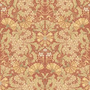 Dutch Wallcoverings Hjärterum - Öjvind - Rood